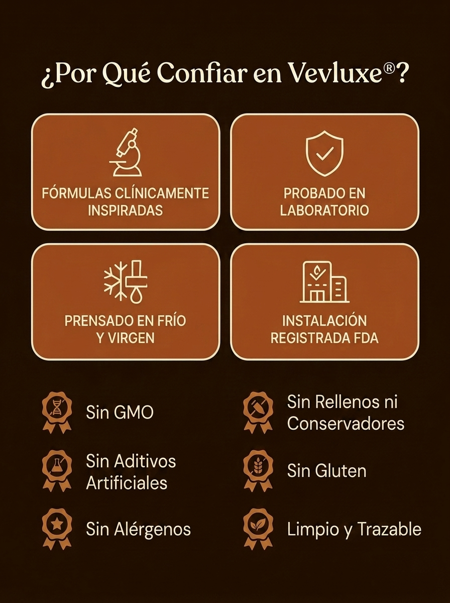 Vevluxe® Softgels de Aceite de Semilla de Calabaza — Fortalece Naturalmente la Salud Renal y el Confort de Vejiga desde Adentro